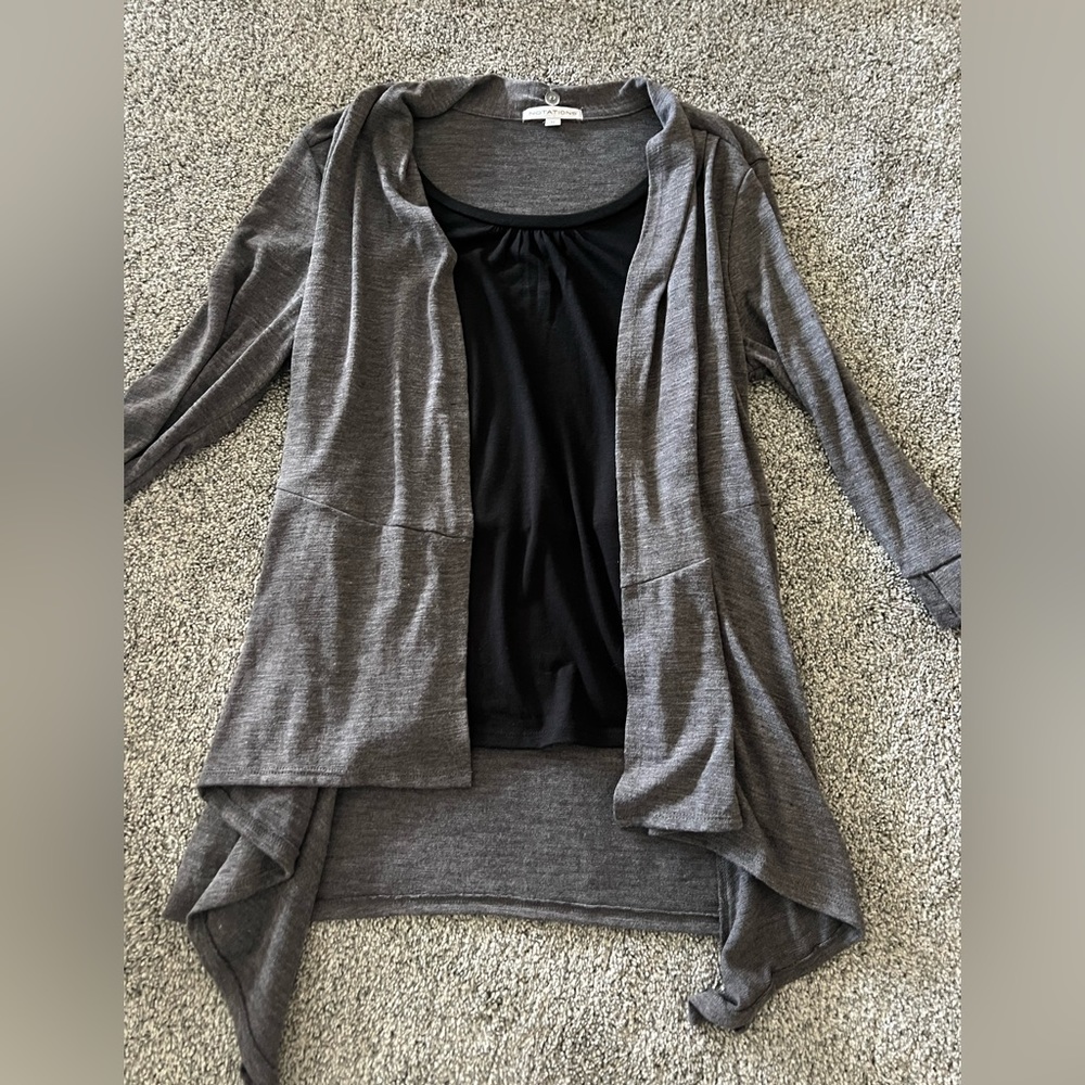 NWOT Notations women’s cardigan summer sweater